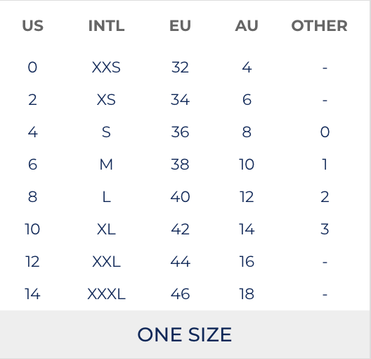 Size guide us